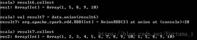 Spark常用算子总结