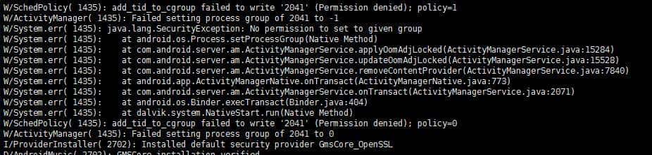 Android的logcat日志工具使用详解