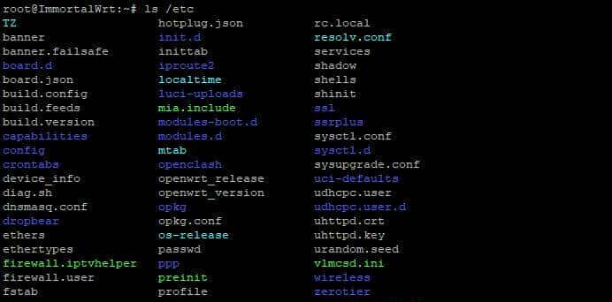 OpenWrt 常用命令及用法！！