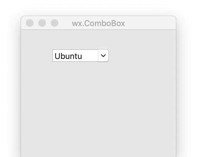 wxpython入门第五步（组件）