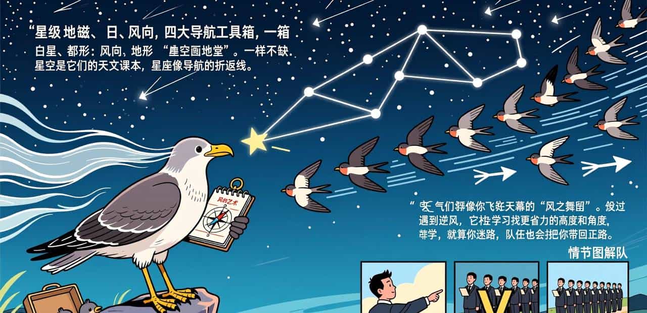 候鸟长途迁徙会不会迷路？不，除非地球在开玩笑