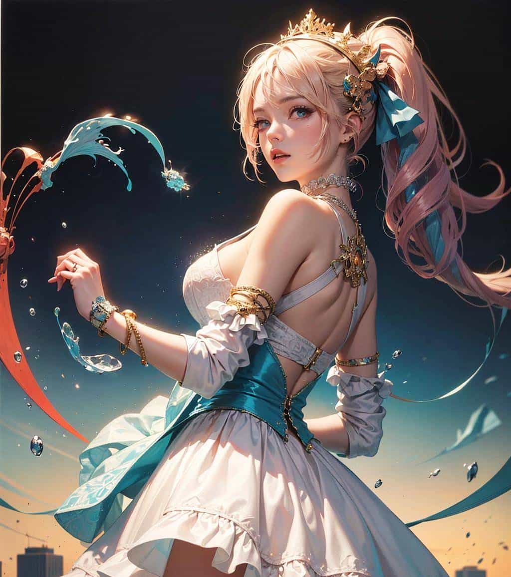 Stable Diffusion AI绘画 - 立绘（附Prompt关键词）