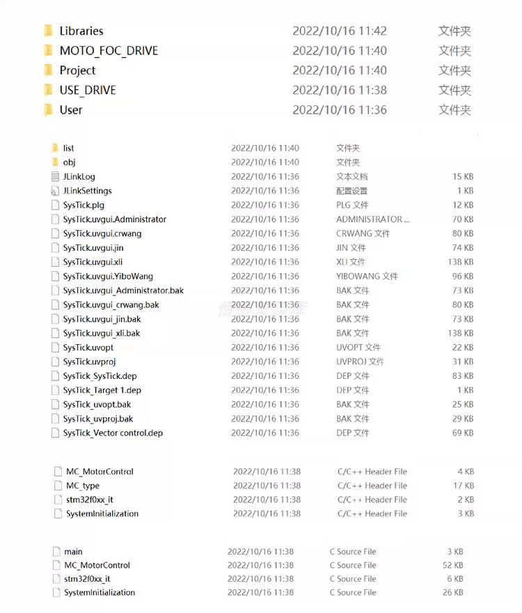 整套大厂成熟无刷电机FOC控制器解决方案教程实例源码学习资料