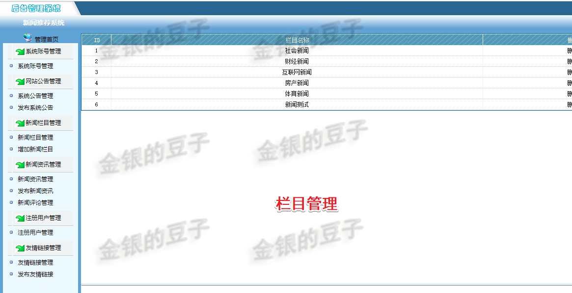 javaweb jsp新闻发布系统新闻管理系统 新闻推荐系统项目源码成品