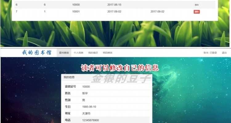 图书馆管理系统源码java ssm eclipse idea带实验报告讲解文档