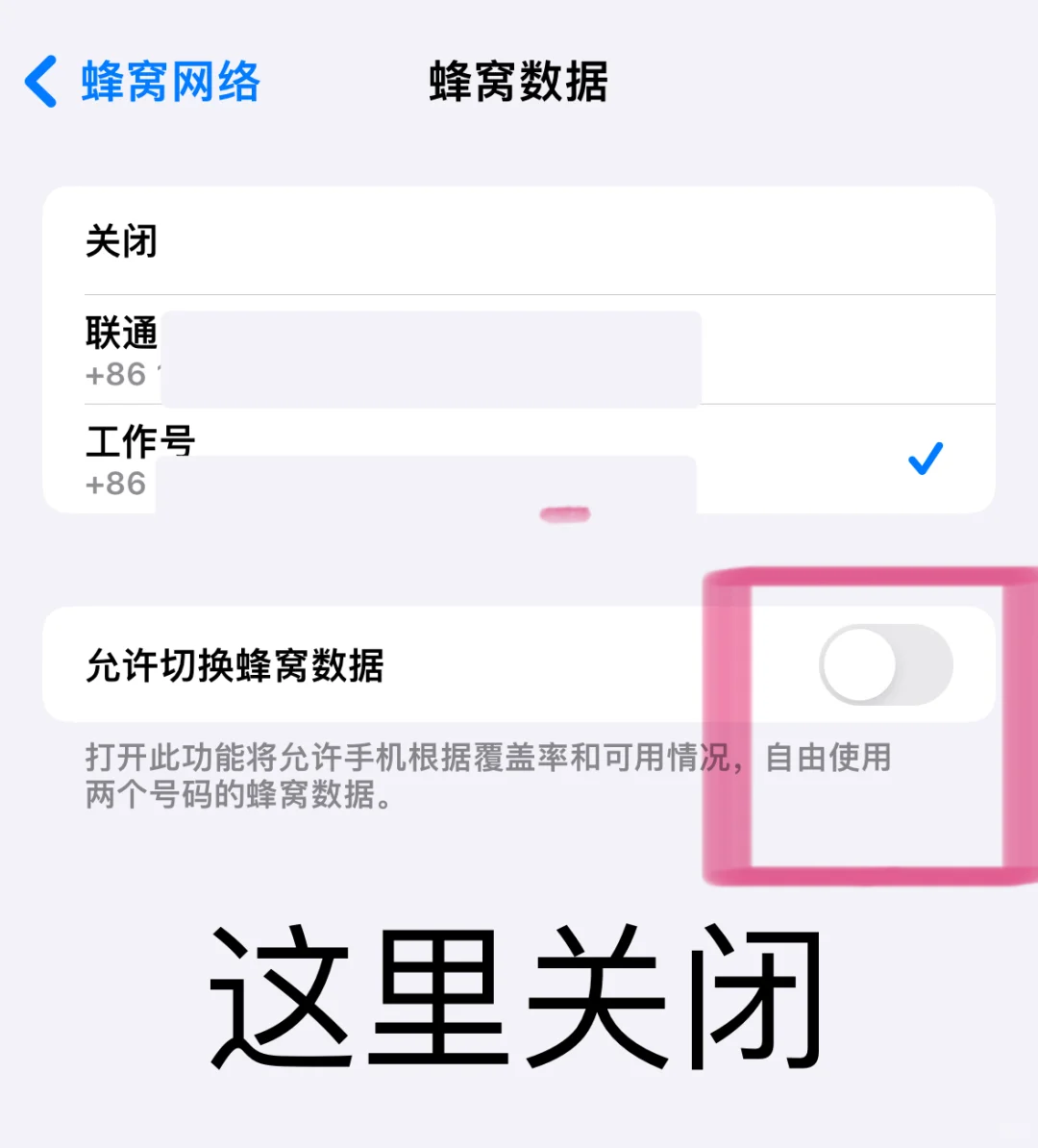 📱苹果手机流量| 关闭切换数据不再跑流量 - 鹿快